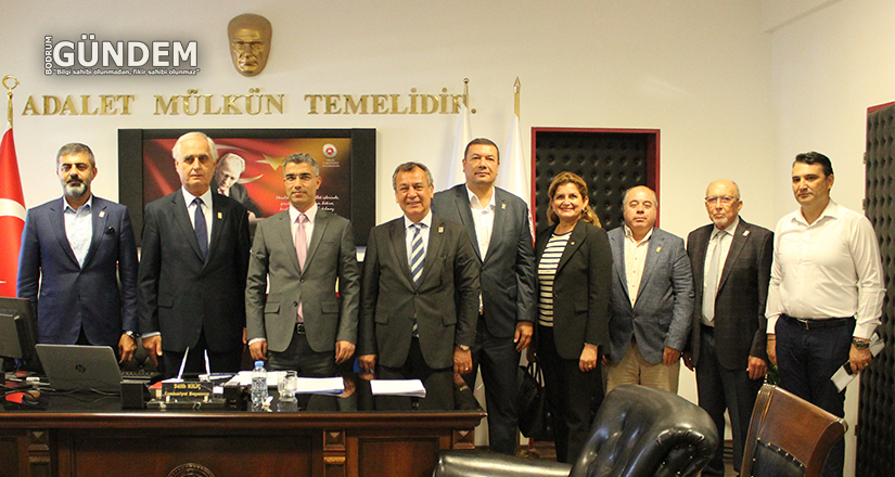 MİTSO Yönetiminin İlk Ziyareti Cumhuriyet Başsavcısına