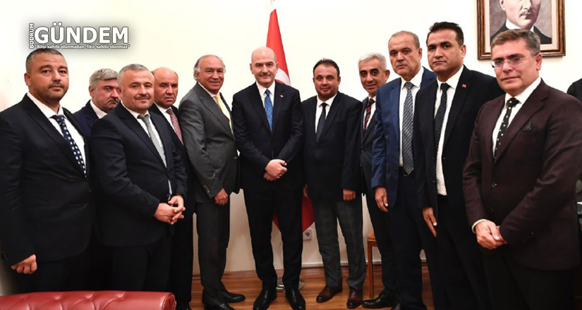 Milletvekili Demir ve belediye başkanları Bakan Soylu’yla görüştü