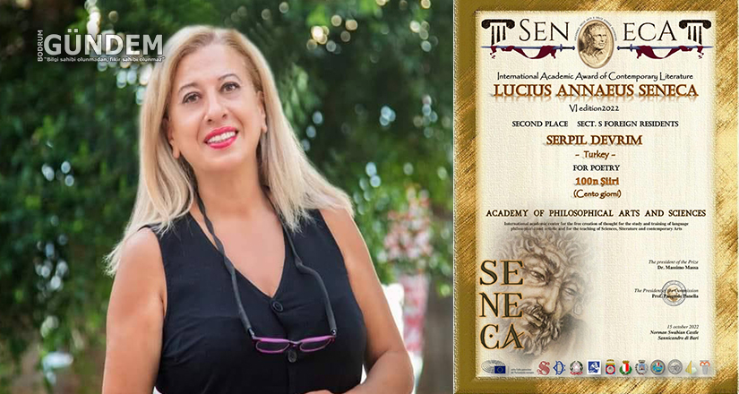 Serpil Devrim, SENECA Ödülüne Layık Görüldü