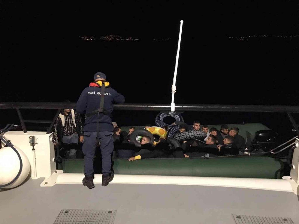 Bodrum’da 28 göçmen yakalandı