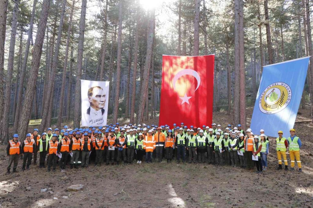 Muğla Orman Bölge Müdürlüğü’nde Üretim Tatbikatı yapıldı
