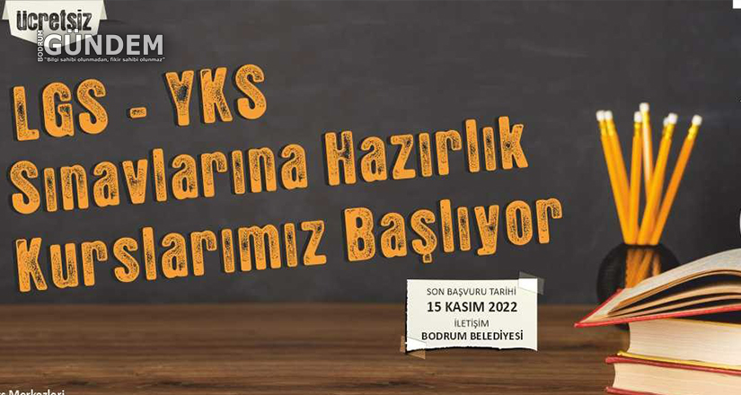 Belediyeden “LGS-YKS” Hazırlık Kursları
