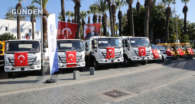 Bodrum Belediyesi, Hizmet Araç Filosunu Güçlendirdi