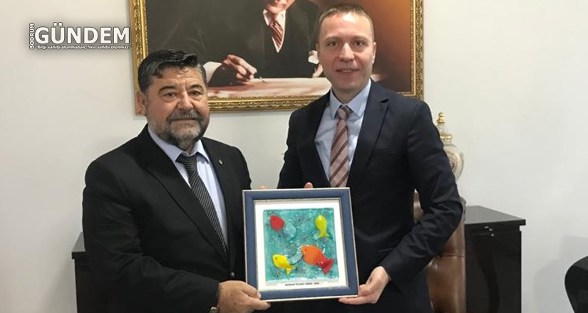 Protokol ziyaretleri Milas ile devam etti
