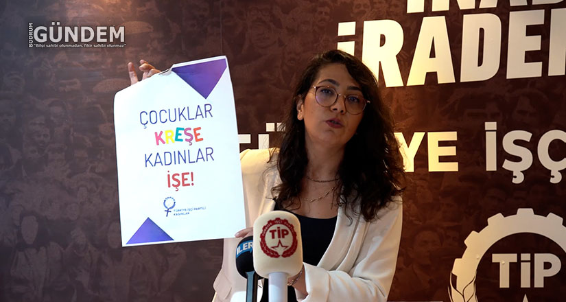 TİP’in ‘Çocuklar kreşe, kadınlar işe’ kampanyası imzaya açıldı
