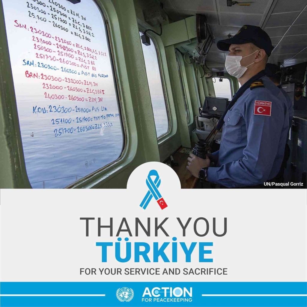 BM’den Türkiye’ye “barış gücü” teşekkürü