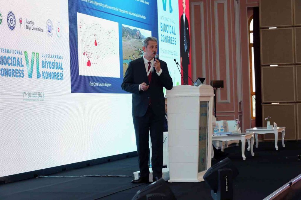 Büyükşehir Uluslararası Biyosidal Kongresi’ne katıldı
