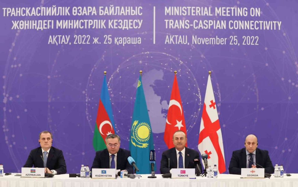 Dışişleri Bakanı Çavuşoğlu: “Orta Koridor’da 2022’de taşınan kargo hacminin 2021’in 6 katı olması bekleniyor”