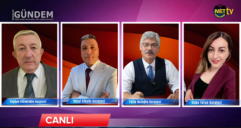 Gazeteciler “OBJEKTİF BAKIŞ” Programında Gündemi Değerlendirdi