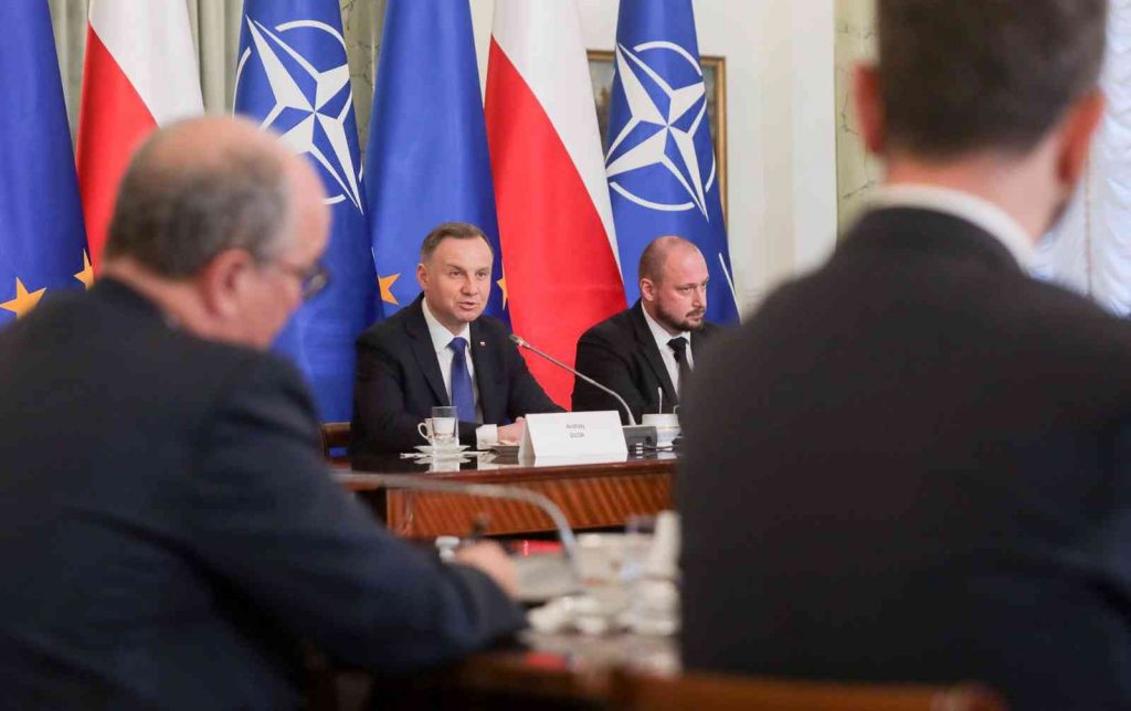 Polonya Cumhurbaşkanı Duda: “Polonya’ya yönelik şu anda açık ve doğrudan bilinen bir tehlike yok”