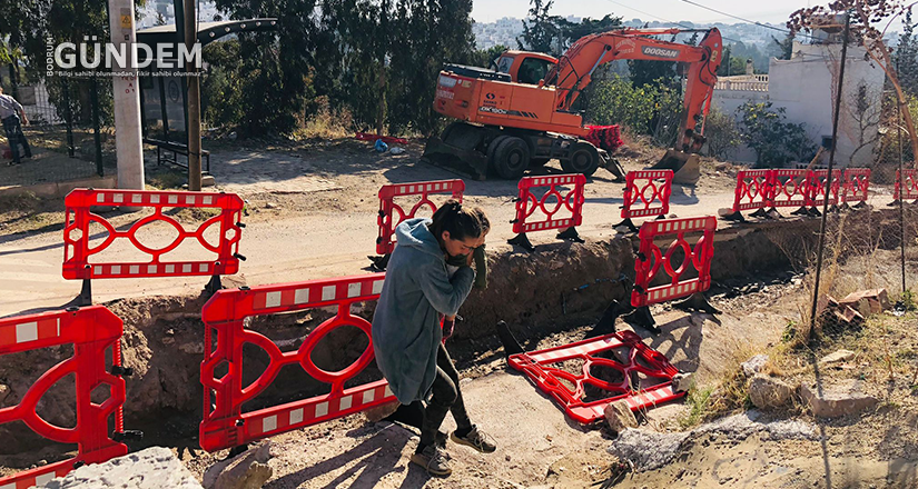 Turgutreisli yurttaşlar AYDEM kazılarından dolayı evlerinde hapis kaldı