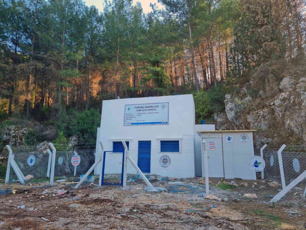 Turunç Mahallesi’ne 12 bin kişilik içme suyu deposu