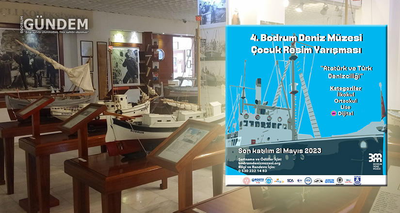 4.Bodrum Deniz Müzesi Çocuk Resim Yarışması teması ve ödülleri açıklandı