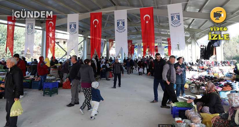 Çiftlik Pazar Yeri Açıldı
