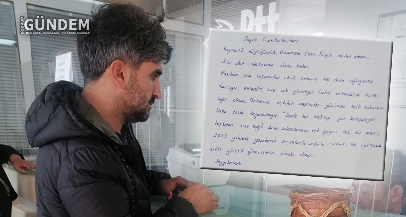 Cumhurbaşkanı Erdoğan’a Şikâyet Mektubu