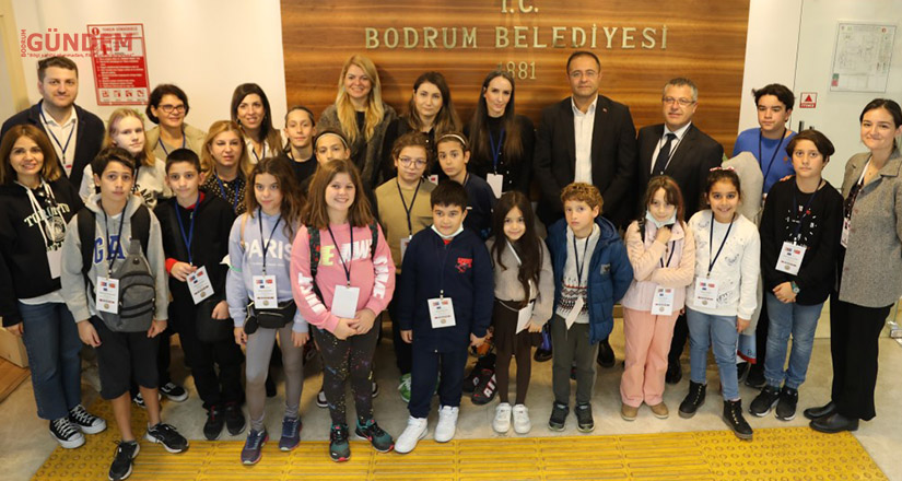 Erasmus okullar arası değişim ortakları Bodrum’da