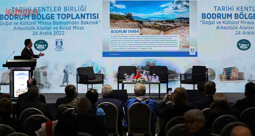Tarihi kentler birliği, mavi cennette toplandı