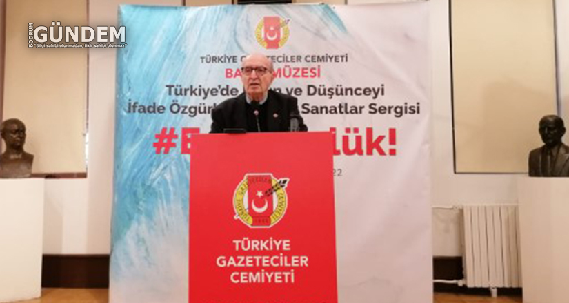 Türkiye Gazeteciler Cemiyeti Basın Müzesi’nde #EyÖzgürlük! Sergisi açıldı