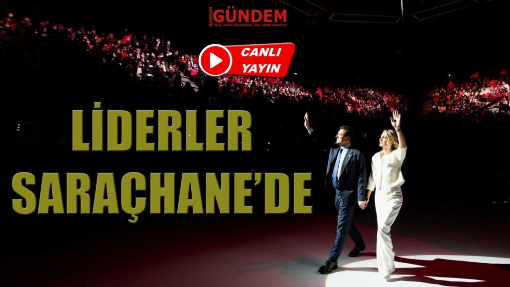 Altılı masa İmamoğlu için Saraçhane’de
