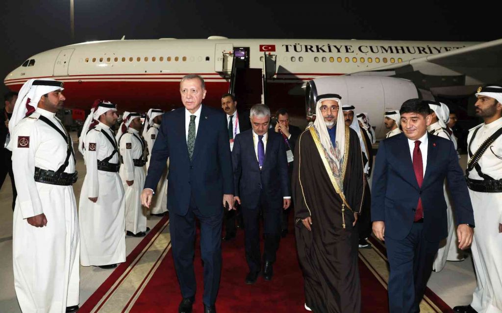 Cumhurbaşkanı Erdoğan, Katar’da