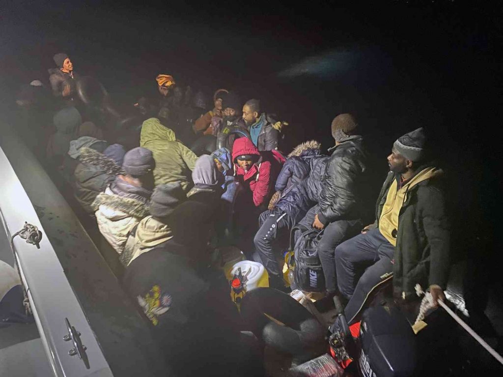 Dalaman’da 34 göçmen yakalandı