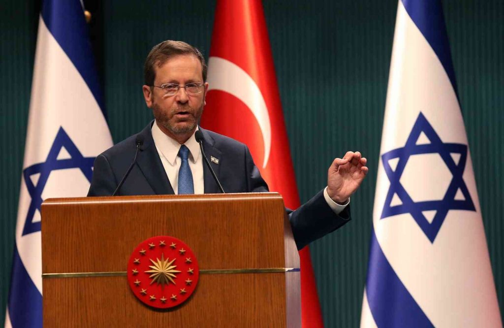 İsrail Cumhurbaşkanı Herzog: “Türk Büyükelçi’nin güven mektubunu kabul etmeyi dört gözle bekliyorum”