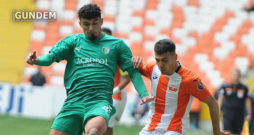 Bodrumspor 3 puanla Adana’dan dönüyor
