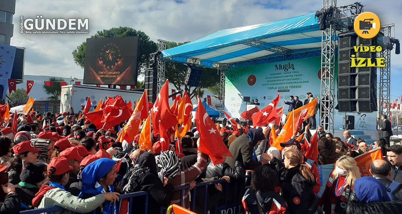Cumhurbaşkanını görmek için soğuğa aldırış etmeden saatler öncesinden meydanları doldurdular