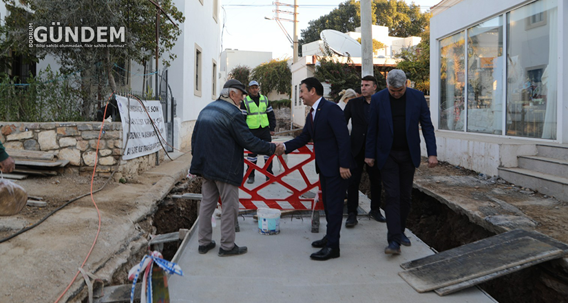 Dere sokak, her yağmurda dere olmaktan kurtulacak