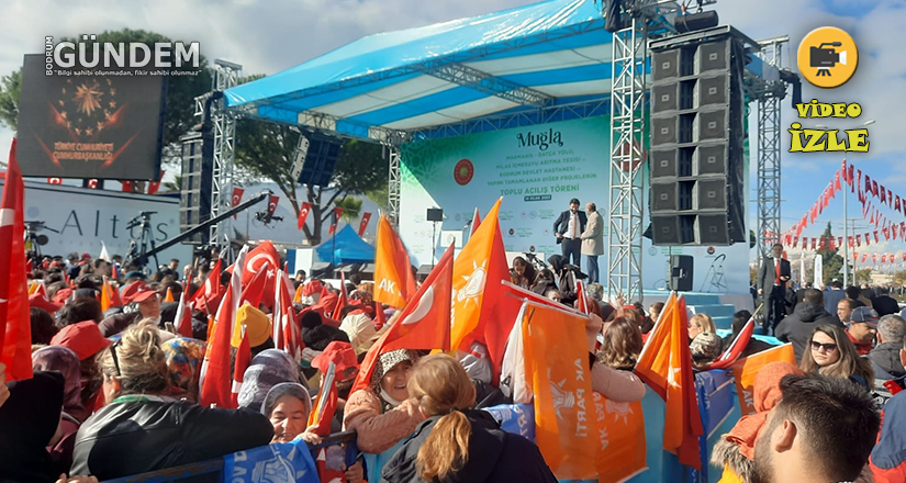 Bakanlar Muğla’da CANLI YAYIN