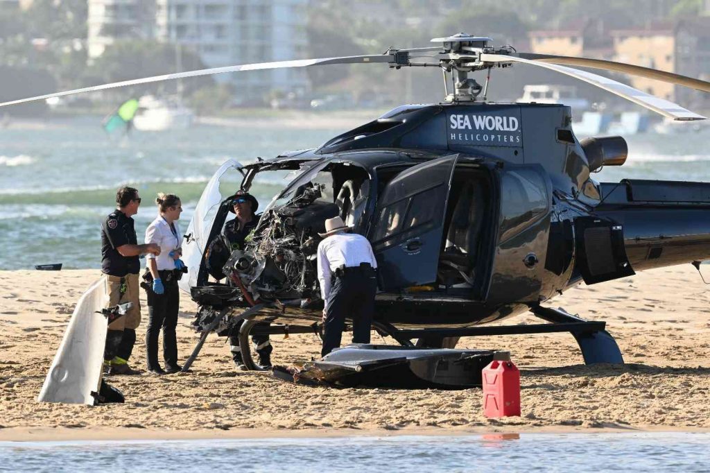 Avustralya’da 2 helikopter çarpıştı: 4 ölü, 8 yaralı