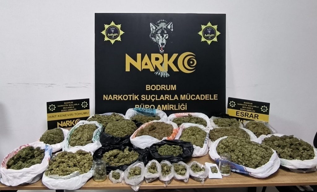 3 kilo esrar ele geçirildi