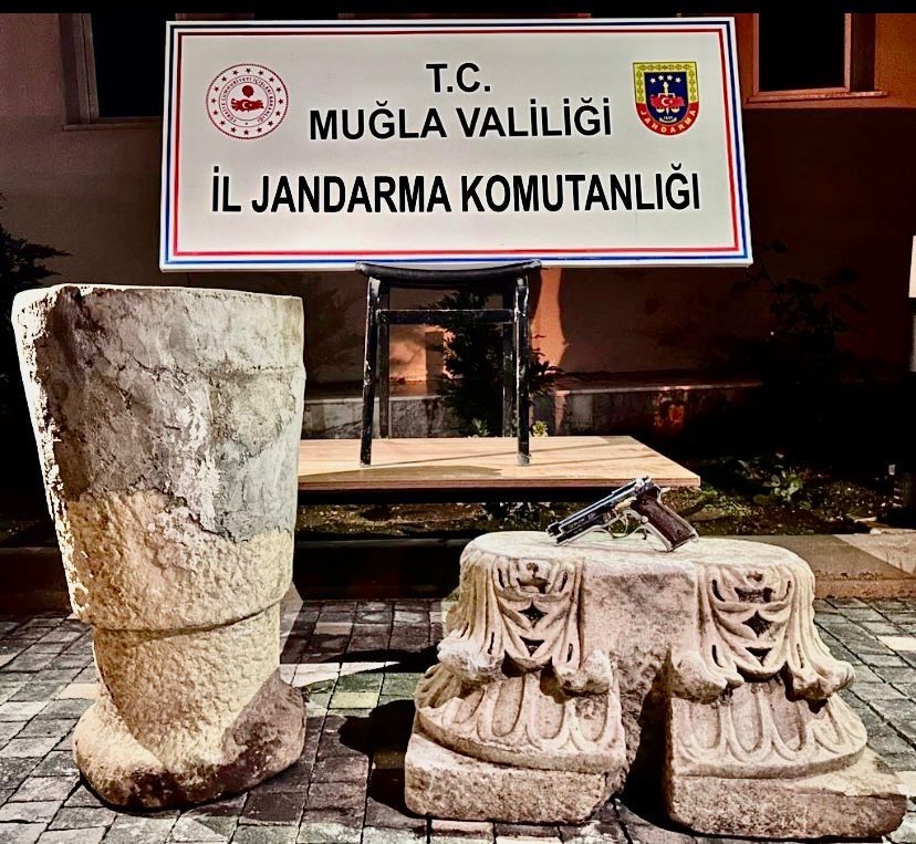 Kavaklıdere’de kaçak kazı yapan 1 kişi yakalandı