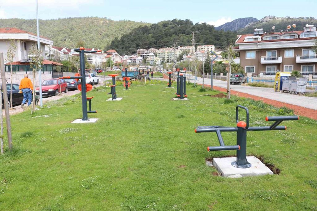 Marmaris’te yeşil alan miktarı 609 bin metrekareye çıktı