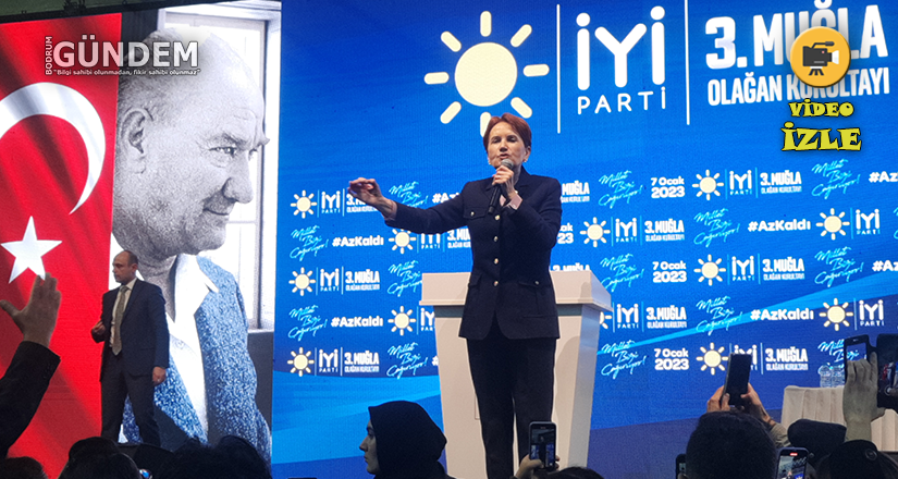 Meral Akşener ; “İddia ediyorum, bu seçimi alacağız, ikinci yüzyılın ilk başbakanı olacağım…”