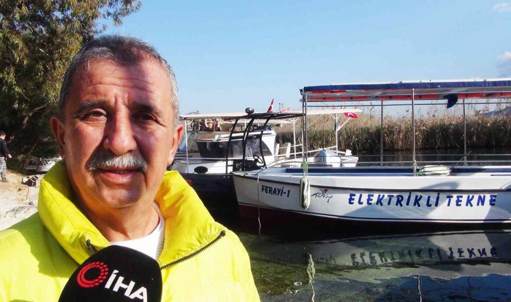 ’Sakin Kent’in çevre dostu teknesi suya indi