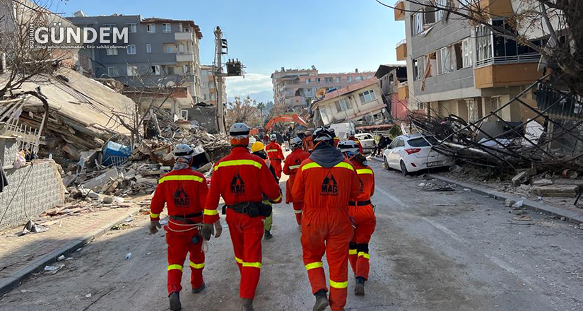 Enkaz Çalışmaları Sona Eren MAG AME/SAR Ekibi Bodrum’a Döndü