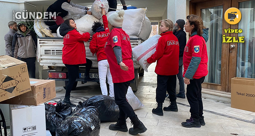 Akut Vakıf Bodrum; Afet Bölgesine Yardımları Gönderiyor