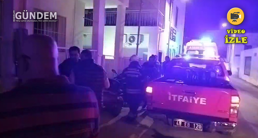 Banyoda çıkan yangın korkuttu