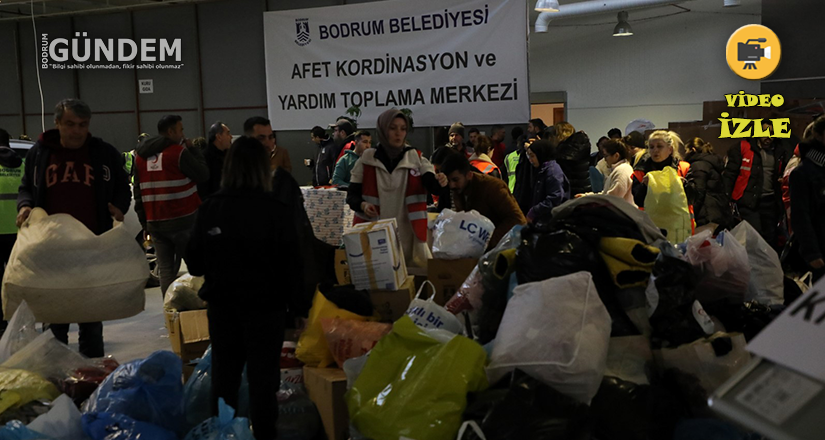 Bodrum Belediyesi Seferber Oldu