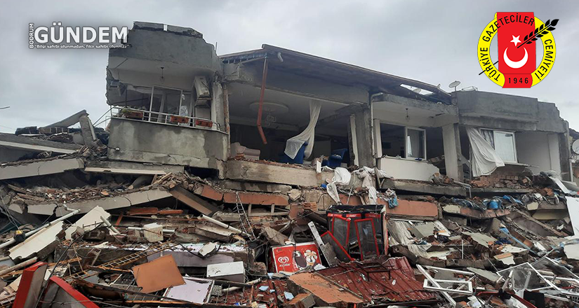Deprem bölgesindeki meslektaşlarımıza “geçmiş olsun” diyoruz