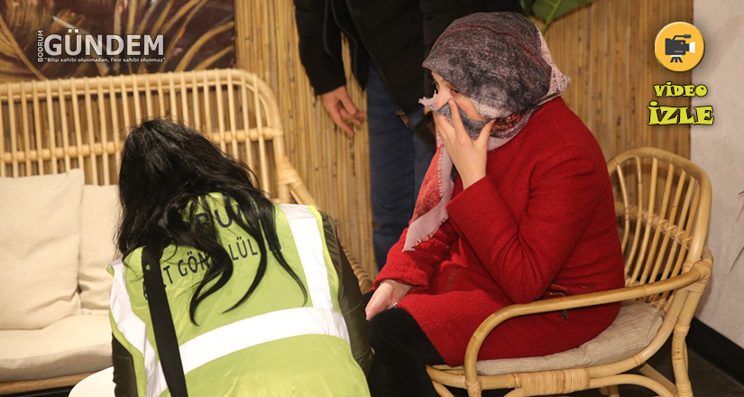 Depremzedeler Bodrum’da