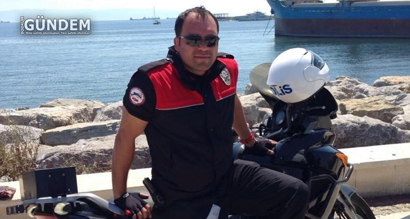 Polis memuru kalbine yenildi