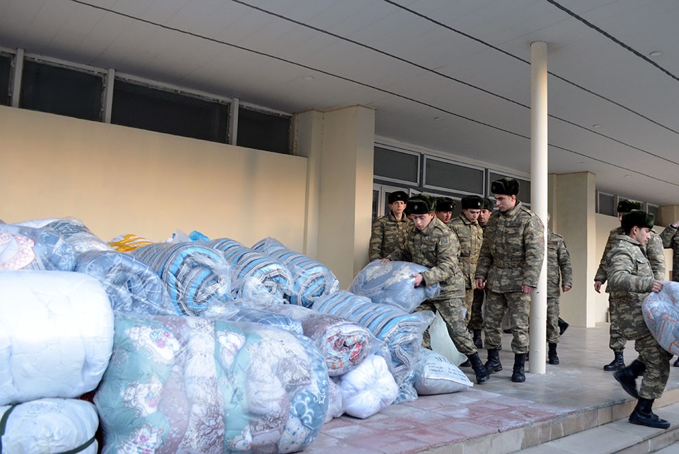 Azerbaycan Savunma Bakanlığından Türkiye’ye yardım