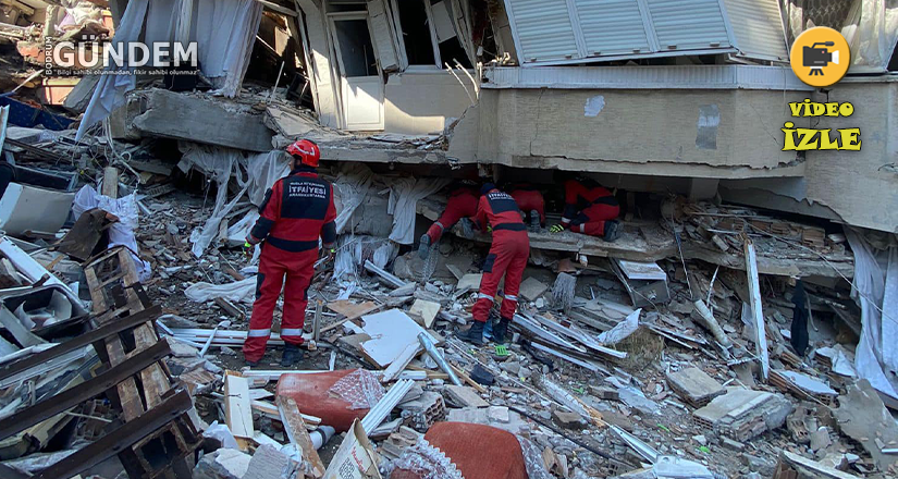 Deprem Kahramanları Anlattı
