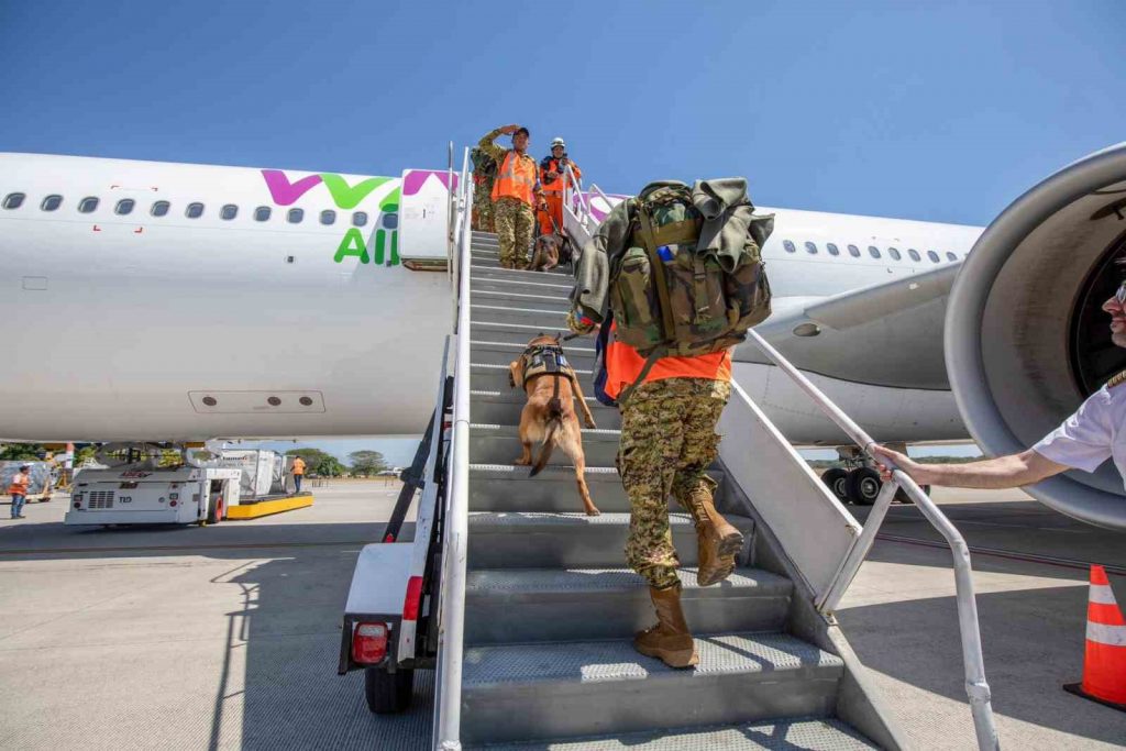 El Salvador’dan Türkiye’ye 100’ü aşkın arama kurtarma personeli gönderildi