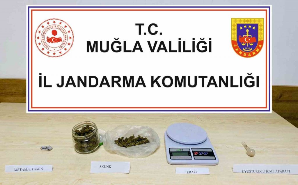 Fethiye’de uyuşturucu operasyonunda 1 şüpheli yakalandı
