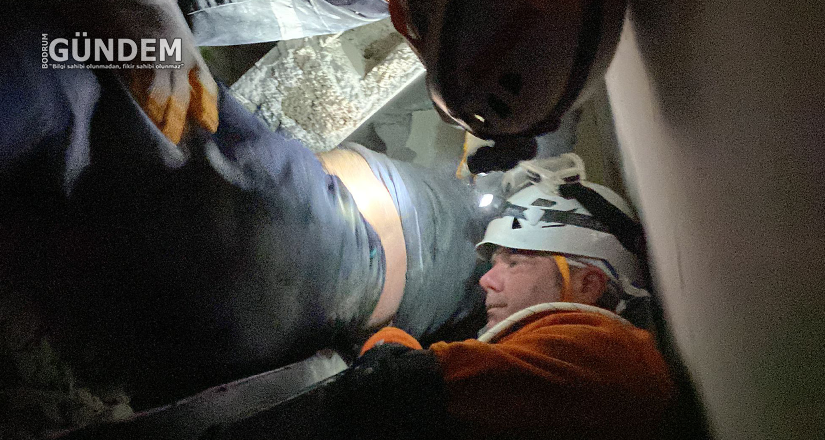 Bodrumlu ekipler onlarca can kurtardı