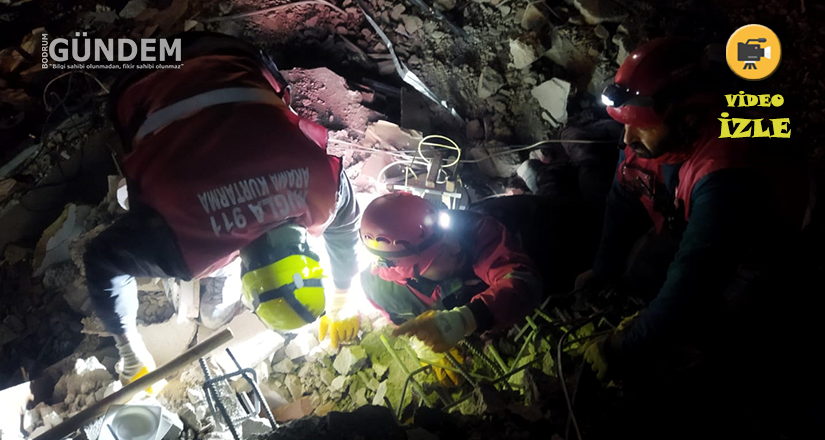 Bodrum’dan Hatay’a Deprem Koridoru