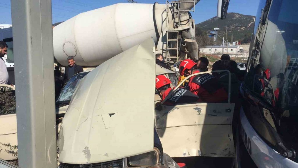 Muğla’da trafik kazası: 2 yaralı